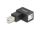 DELOCK Adapter USB 2.0 B Stecker zu B Buchse 90° rechts gew.