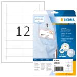 HERMA Namens-Einsteckschilder A4 75x40 mm weiß...