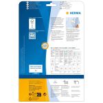 HERMA Namens-Einsteckschilder A4 75x40 mm weiß...