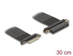 DELOCK Riser Karte PCI Express 3.0 x4 St > x8 Slot mit Kabel