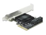 DELOCK 5Port SATA PCI Express x4 Karte + Low Profile