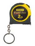 Stanley Bandmaß FatMax 2m mit Schlüsselring
