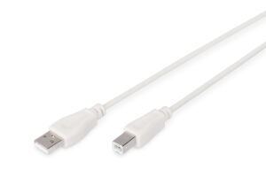 Digitus USB-A – USB-B Anschlusskabel, 1,8m