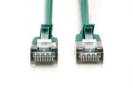 Digitus CAT 6A F-FTP Slim Patchkabel, 1m, Grün