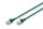 Digitus CAT 6A F-FTP Slim Patchkabel, 1m, Grün