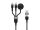 Conceptronic ETTA08B15 3-in-1 100W Schnellladekabel, 1,5 m, USB-C, Apple Watch Ladegerät, USB 2.0, 5A, E-Mark
