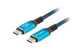 Lanberg CA-CMCM-44CU-0005-BK USB Kabel USB4 Gen 2x2 0,5 m...