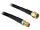 DeLOCK 2m RP-SMA Koaxialkabel CFD200 Schwarz