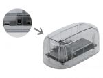 DeLOCK USB Type-C Dockingstation für 1 x SATA HDD / SSD transparent