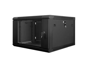 Lanberg WF01-6606-10B Rack 6U Wandmontiertes Regal Schwarz
