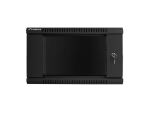 Lanberg WF01-6606-10B Rack 6U Wandmontiertes Regal Schwarz
