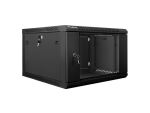 Lanberg WF01-6606-10B Rack 6U Wandmontiertes Regal Schwarz