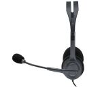 Logitech 981-000593 Kopfhörer & Headset Kabelgebunden Kopfband Büro/Callcenter Schwarz