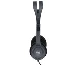 Logitech 981-000593 Kopfhörer & Headset Kabelgebunden Kopfband Büro/Callcenter Schwarz
