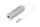 Digitus USB Typ-C™ 3-Port Hub + Fast Ethernet LAN-Adapter