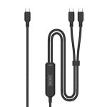 Digitus USB-C 2in1 Ladekabel, 140W, 1,8m