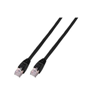 EFB Elektronik 10m Cat6 Patch Netzwerkkabel Schwarz U/UTP (UTP)