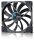 Fractal Design Venturi HF-14 Computergehäuse Ventilator 14 cm Schwarz, Grau