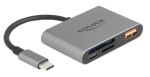 DeLOCK 91016 Kartenleser USB 3.2 Gen 2 (3.1 Gen 2) Type-C...