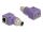 DELOCK M12 Adapter D-kodiert 4 Pin St zu RJ45 Bu gewinkelt