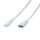LogiLink 2m, IEC 60320-C8/IEC 60320-C7 Weiß C7-Koppler C8-Koppler