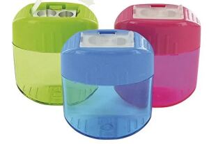 Wedo 52 30822 Manueller Bleistiftspitzer Gemischte Farben