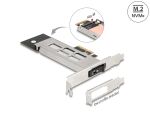 DeLOCK Wechselrahmen PCI Express Karte für 1 x M.2...