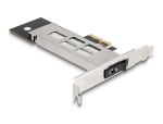 DeLOCK Wechselrahmen PCI Express Karte für 1 x M.2 NVMe SSD - Low Profile Formfaktor
