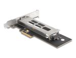 DeLOCK Wechselrahmen PCI Express Karte für 1 x M.2 NVMe SSD - Low Profile Formfaktor