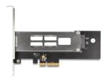 DeLOCK Wechselrahmen PCI Express Karte für 1 x M.2 NVMe SSD - Low Profile Formfaktor