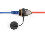DELOCK Kabelverbinder RJ45 Buchse zu Cat.6A LSA wasserfest