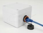 DELOCK Kabelverbinder RJ45 Buchse zu Cat.6A LSA wasserfest