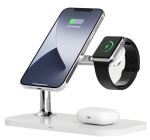 RealPower ChargeAIR Mag Kopfhörer, Smartphone, Smartwatch Weiß USB Kabelloses Aufladen Drinnen