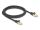 DELOCK RJ45 Netzwerkkabel Cat.6A S/FTP St. zu St. 2m schwarz