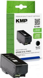 KMP 1633,4001 Druckerpatrone Kompatibel Hohe (XL-) Ausbeute Schwarz