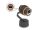 DeLOCK Kabelverbinder RJ45 Buchse zu RJ45 Buchse Cat.6A mit M20 Gewinde und Verschlusskappe IP68 staub- und wasserdicht