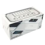 RealPower PowerBox 522 Verlängerungskabel 1,5 m 5 AC-Ausgänge Drinnen Weiß