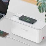 RealPower PowerBox 522 Verlängerungskabel 1,5 m 5 AC-Ausgänge Drinnen Weiß