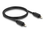 DELOCK Toslink Kabel St/St 1.00m 5,0mm Durchmesser