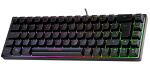 Deltaco Gaming GAM-158-DE Tastatur USB QWERTZ Nordisch Schwarz