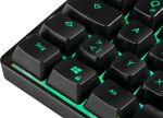 Deltaco Gaming GAM-158-DE Tastatur USB QWERTZ Nordisch Schwarz