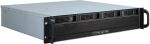 Inter-Tech IPC 2U-2404S Rack Schwarz, Silber