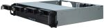 Inter-Tech IPC 2U-2404S Rack Schwarz, Silber