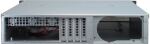 Inter-Tech IPC 2U-2404S Rack Schwarz, Silber