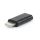 Gembird A-USB-CF8PM-01 Kabeladapter USB type-C 8-pin Schwarz