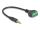 DELOCK Klinkenstecker 3,5mm 4Pin <Terminalblock Adapter 20cm