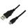 LogiLink 1.8m USB/microUSB USB Kabel USB 2.0 1,8 m USB A Micro-USB B 0,48 Gbit/s Schwarz
