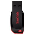 SanDisk Cruzer Blade USB-Stick 64 GB USB Typ-A 2.0 Schwarz, Rot