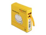 DELOCK Kabelmarker Box, Nr: 0, gelb, 500 Stück