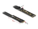 DELOCK Riser Karte M.2 Key M Verlängerung NVMe m. 20cm Kabel